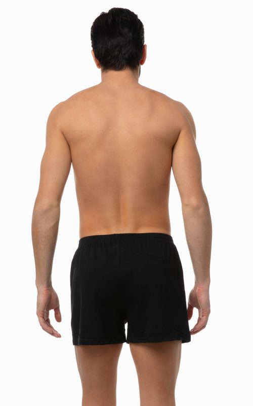 Minerva Single Jersey Φαρδύ Ανδρικό Βαμβακερό Boxer με άνοιγμα