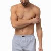 Minerva Single Jersey Φαρδύ Ανδρικό Βαμβακερό Boxer με άνοιγμα