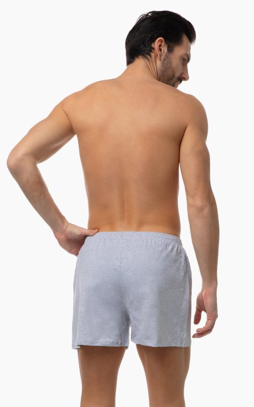 Minerva Single Jersey Φαρδύ Ανδρικό Βαμβακερό Boxer με άνοιγμα