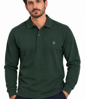 Everbest 261-032-0  Ανδρική Μπλούζα Πόλο Χοντρή ριπ